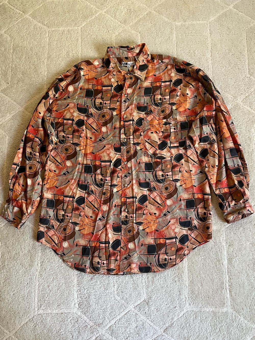 Vintage AL Alvin Silk Shirt